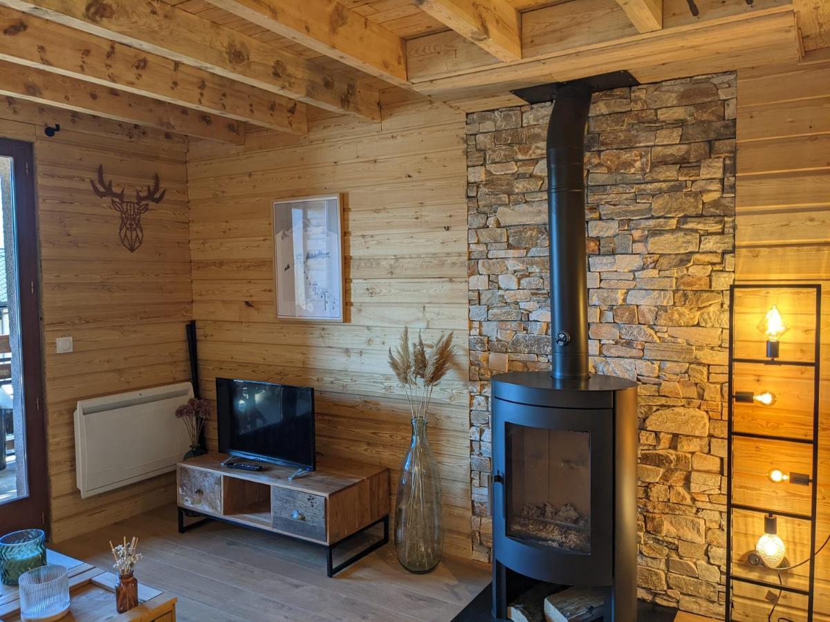 Appartemment Style Chalet Formiguères Exteriér fotografie