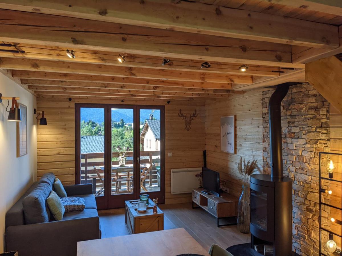 Appartemment Style Chalet Formiguères Exteriér fotografie